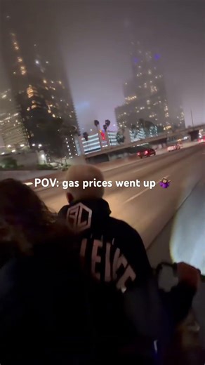 POV: gas prices went up 🤷🏽‍♀️