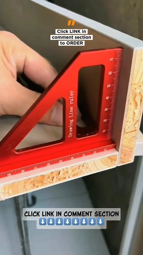 Wood Protractor Aluminum Miter Triangle Ruler 3D Multi Angle 45/90 Degree Layout Measuring Ruler AL #fbreels2025ツ #reelsfbシ #fbreels #fbreels2025ツ | Bardagulan TV