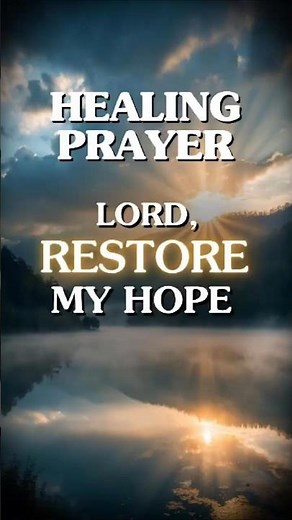 Prayer for Healing from Depression | Find Hope in Psalm 34