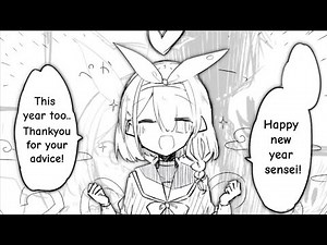 First correction in the new year - Blue archive comic dub