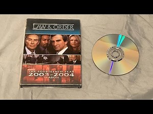 Opening to Law & Order - The Fourteenth Year, 2003-2004 Season 2004 DVD (Disc 1, Side A)
