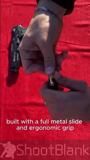 Blow F92 Blank Gun Black – Realistic 9mm Replica for Training & Self-Defense