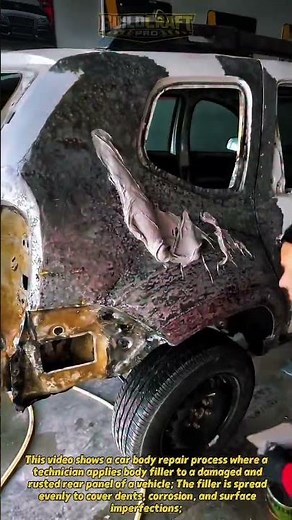 Rusty Car Body Repair Magic! Satisfying Auto Restoration #CarRepair #AutoBody #Restoration