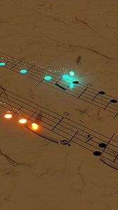 Romantic Flight piano sheet visualizer