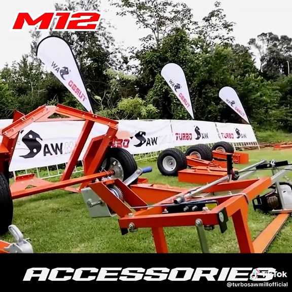 The #Turbosawmill: Wide boards, tapered cuts, quarter sawn perfection, massive live edge slabs, and beams of nearly any size! Precision, productivity, and ease—this is the ultimate one-person sawmill. 💪 #OnePersonSawmill #WideBoardCuts #LiveEdgeSlabs #SawingMadeEasy