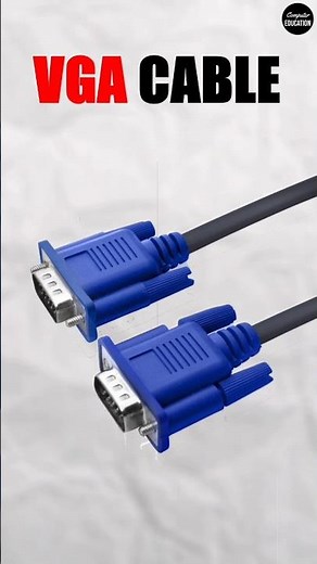 Know about VGA Cable | Computer Basics (Part-13) | #cable #vga #computer #pc #computerbasics