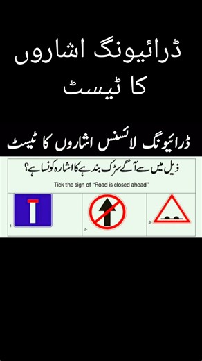 Quick Traffic Signs Test | 90% Fail 😱