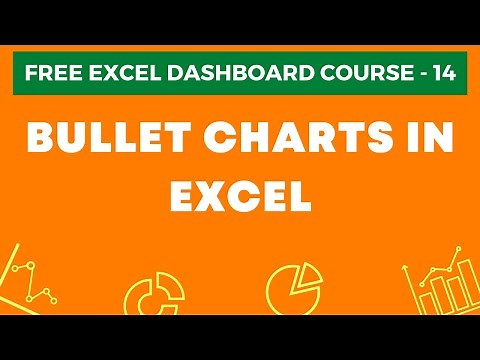 Excel Dashboard Course #14 - Creating Bullet Chart in Excel