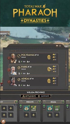 Recruit the BEST Generals | Total War Pharaoh Dynasties Tips #totalwarpharaoh