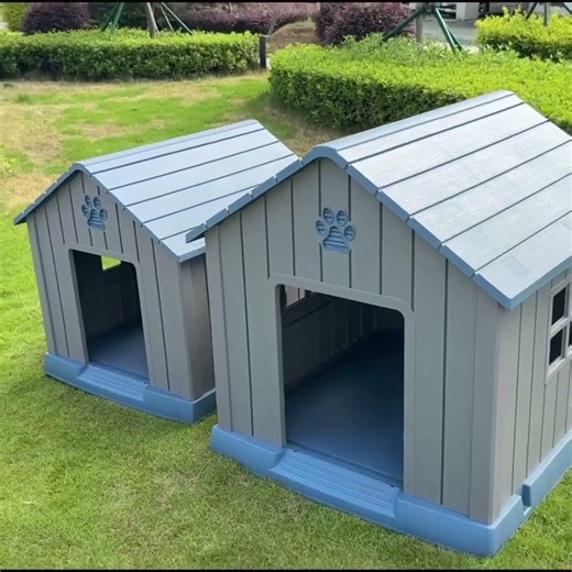 Casa de Perro para Exterior de Plástico de Resina Impermeable #chile #dog Chile