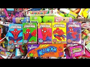 Candy & Lollipops / Learn Colors with A lot of Candy