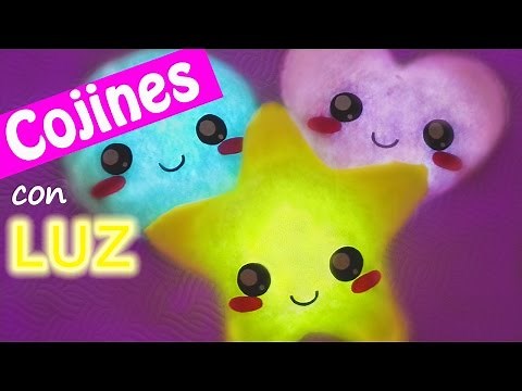 Manualidades: COJINES con LUZ - Innova Manualidades