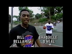 1995 Bill Bellamy with Shaquille O’Neal and Hakeem Olajuwon Shaq