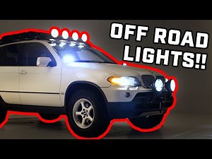 Installing Off-Road Lights on the BMW X5 | Built by Mike Overland