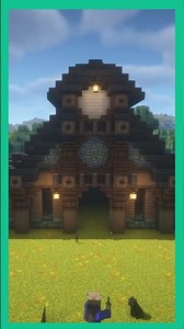 Minecraft Speed Build | Large Animal Stable 🐴 (Full Tutorial in Description)