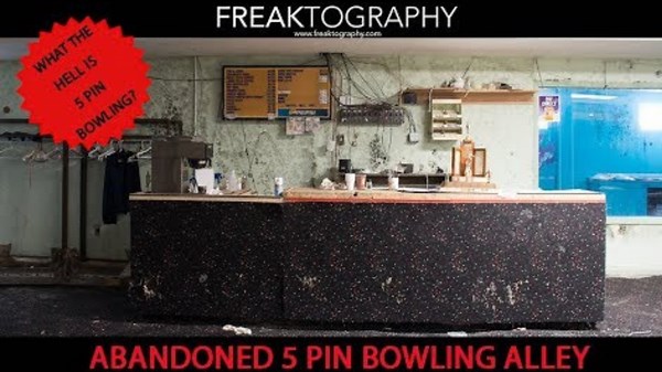Urban Exploration: Inside an Abandoned Bowling Alley