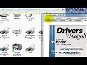 How to configure USB port for label printer