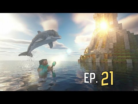 Minecraft Super Challenge: Uncovering an Underwater and Underground Chamber