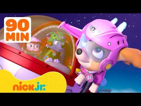PAW Patrol Missions OUTSIDE of Adventure Bay! ft. Skye, Rocky, and More! | 90 minutes | Nick Jr.