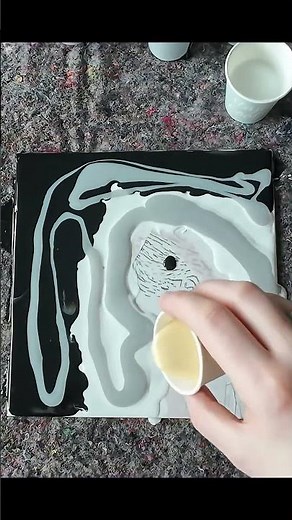 Draco Bild acrylpouring als Hintergrund #painting #art #harrypotter #dracomalfoy #kunst #artist #hp