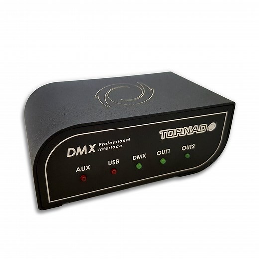 DMX INTERFACE USB - 2 SALIDAS - Tornado Electronica