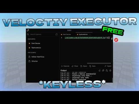 *NEW* BEST FREE Roblox Executor Velocity KEYLESS *Undetected*