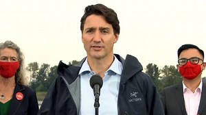 Canada election: Trudeau responds following his comments made towards heckler