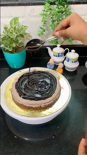 Double Chocolate Cake Layering 🍫 | Perfect Ganache Layering Method