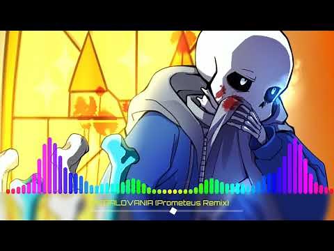 언더테일 샌즈 브금 프로메테우스 리믹스 ( Undertale Megalovania Remix Audio visualizer EDIT )