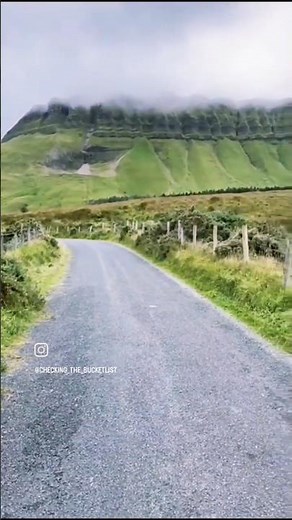 📍Sligo, Ireland🇮🇪 A very beautiful County- Benbulbin mountain, Glencar waterfalls💚 #travel