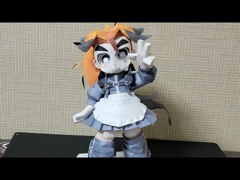 【パタ擬】ヒーローくん 【ペーパークラフト】