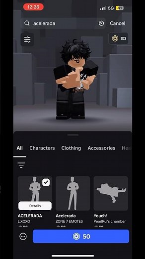 Acelerada #funk Roblox dance 🪩 | #roblox