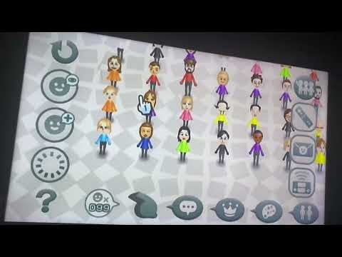 my wii menu + showcase