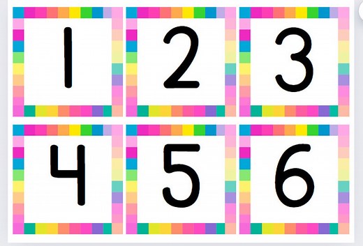 Printable Numbers Flash Cards 1-30, English US Flashcards, Instant Download, Educational Homeschool Resource - Etsy