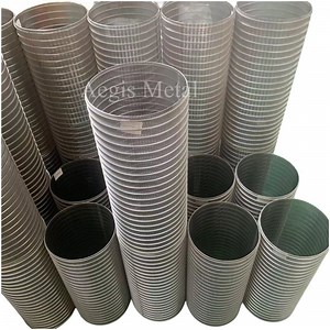 [Hot Item] 2507 Duplex Stainless Steel Wedge Wire Johnson Filter Pipe