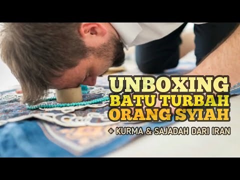 UNBOXING BATU TURBAH ORANG SYIAH (+ KURMA & SAJADAH DARI IRAN)