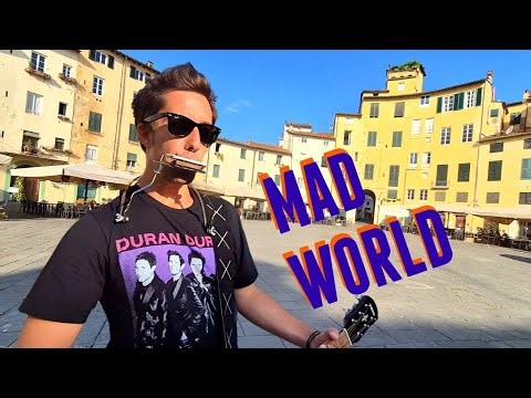 Mad World - Gary Jules (Live Cover) | Cinematic 360° View of Lucca, Italy