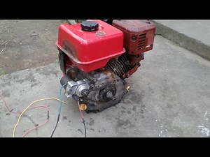 homemade Electric Starter for Gasoline Engine