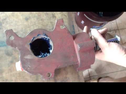 Step 1 - How to Add the Lubricating Oil in the Gear Box of Commercial Meat Grinder