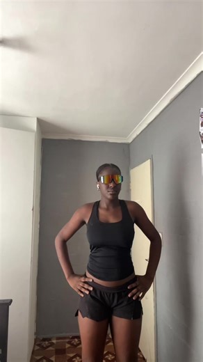 🏃🏾‍♀️💨 SPEED MODE ! Top:ASICS Shorts:Maxed Socks :ASICS Shoes :Puma #fitness#fypシ゚viral #allblack#asics#pumasouthafrica