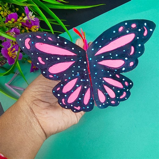 18K views · 192 reactions | Flying butterfly making | How to make butterfly with paper | Rana Craft | Facebook