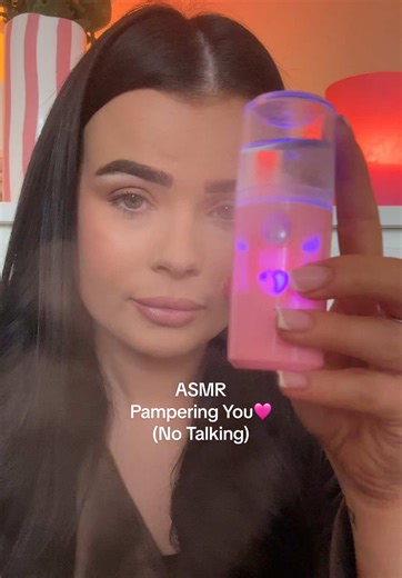 ASMR Pampering You with No Talking💘🫧 #asmr #asmrskincare #asmrpersonalattention #asmrnotalking #asmrsounds