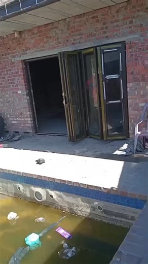 The final stacking door installation for the year has been successfully completed ✔️👀🚪 We wish you a blessed festive season. Please stay safe, and we look forward to seeing you in January 2026 🌟🔥🍻 #supportsmallbusiness #makingafashionstatement #custommade #happycustomersmakeushappy #spoilyourhome | DGA Windows and doors