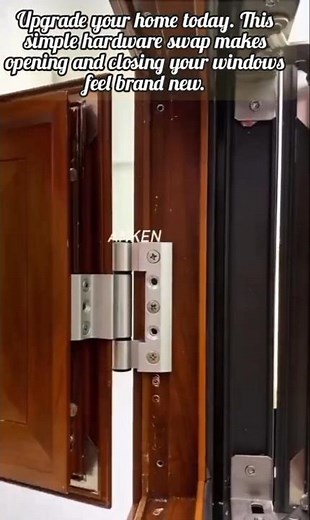 Modern Window Hinge Installation Guide