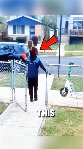 Delivery Driver Defends Against Package Thief