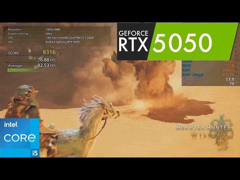 Monster hunter wilds RTX 5050