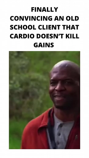 Of course cardio is gonna be shit if you’ve never done it, start now, keep your heart healthy, and it will more the likely help with your gainz 👀👀👀 #cardio #gym #health #memes #gymtok
