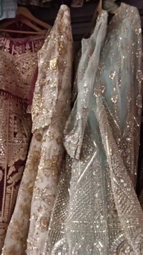 lehenga shopping green market #greenmarket #lehenga #short #shorts