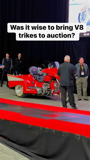 Was it a wise move to bring V8 trikes to auction? | CycleDrag