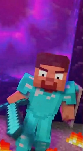 Minecraft Hero Enters the NETHER! 🔥 Epic Blaze King Battle